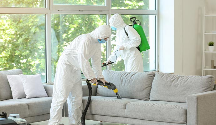 Trauma sanitation service